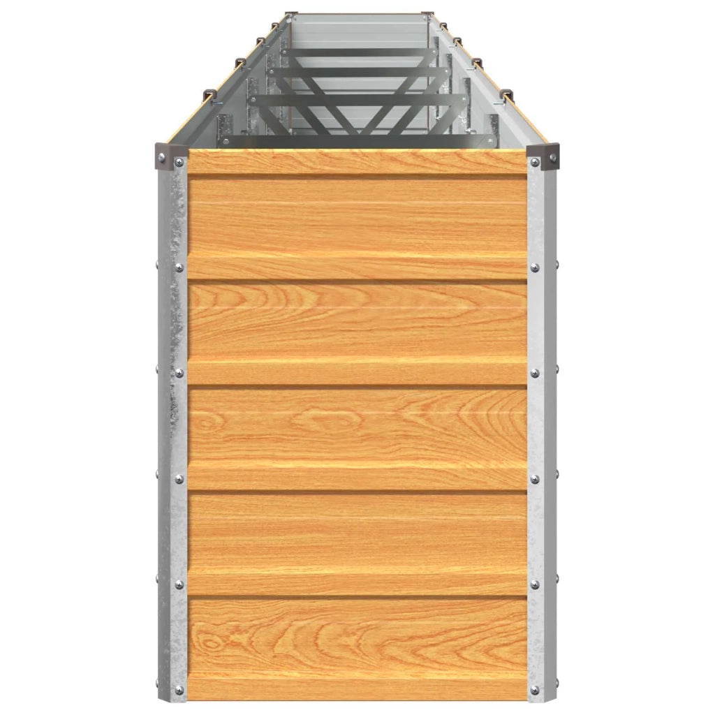 Letto rialzato da giardino Naturale 400 x 40 x 55 cm 8006274