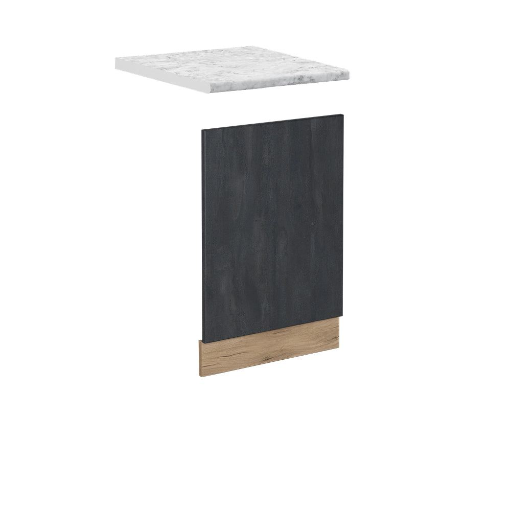 Vicco Pannello frontale Calcestruzzo nero 45 cm PL Marmo