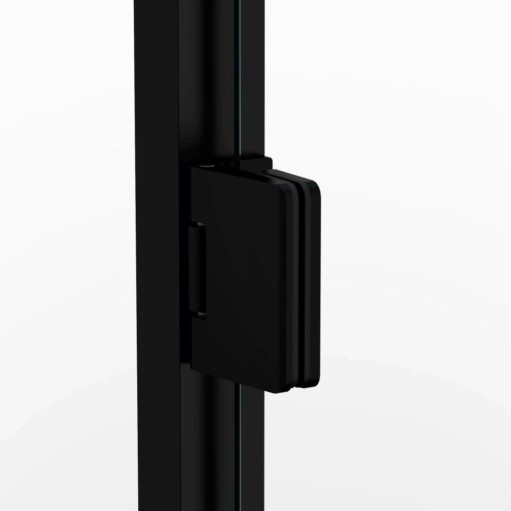 Box doccia angolare GLASS 2 porte battenti 83,5-85,5/73,5-75,5 cm rame vetro trasparente