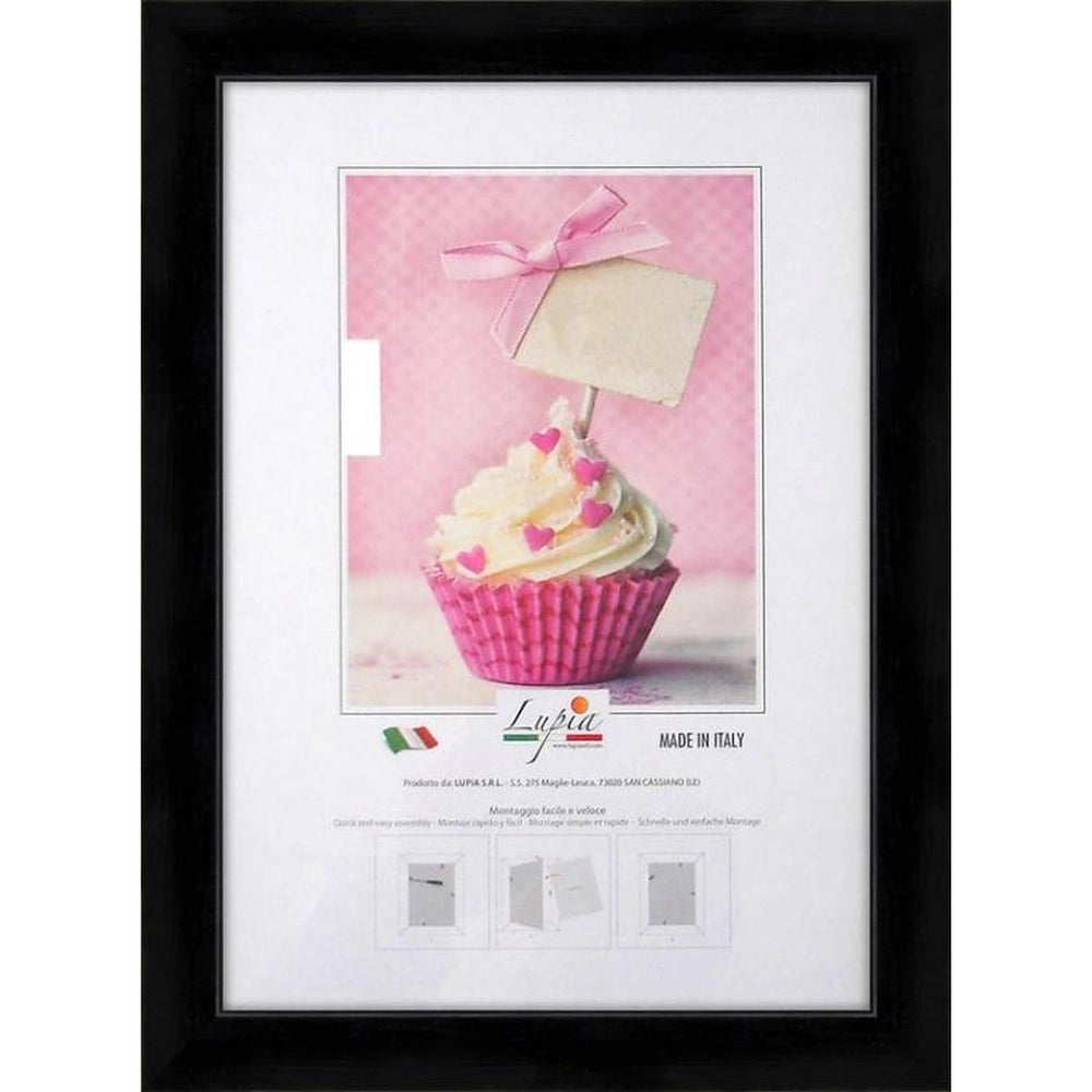 Cornice Portafoto da Parete Rainbow Black 35 x 50 cm Lupia