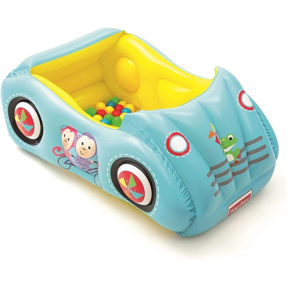 Trade Shop - Macchina Gonfiabile Bambini 2 Anni+ 119x79x51cm Con 25 Palline Multicolore 93535 -