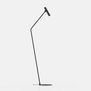Piantana Moderna Almudaina Acciaio Nero 1 Luce Led Integrato 5W