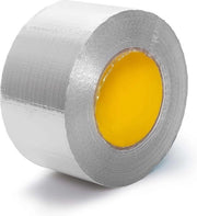 Tape di alluminio rinforzato con tessuto di vetro - Nastro di sigillaggio extra resistente 75mm x 45m