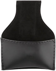 Supporto di Carbone - Materiale PU Sostenibile - Nero - Borsa di Stoccaggio - Utile per il Biliardo - Dimensioni Compresse 12 x 10 cm - Peso Leggero 30g - Borsa di Carbone
