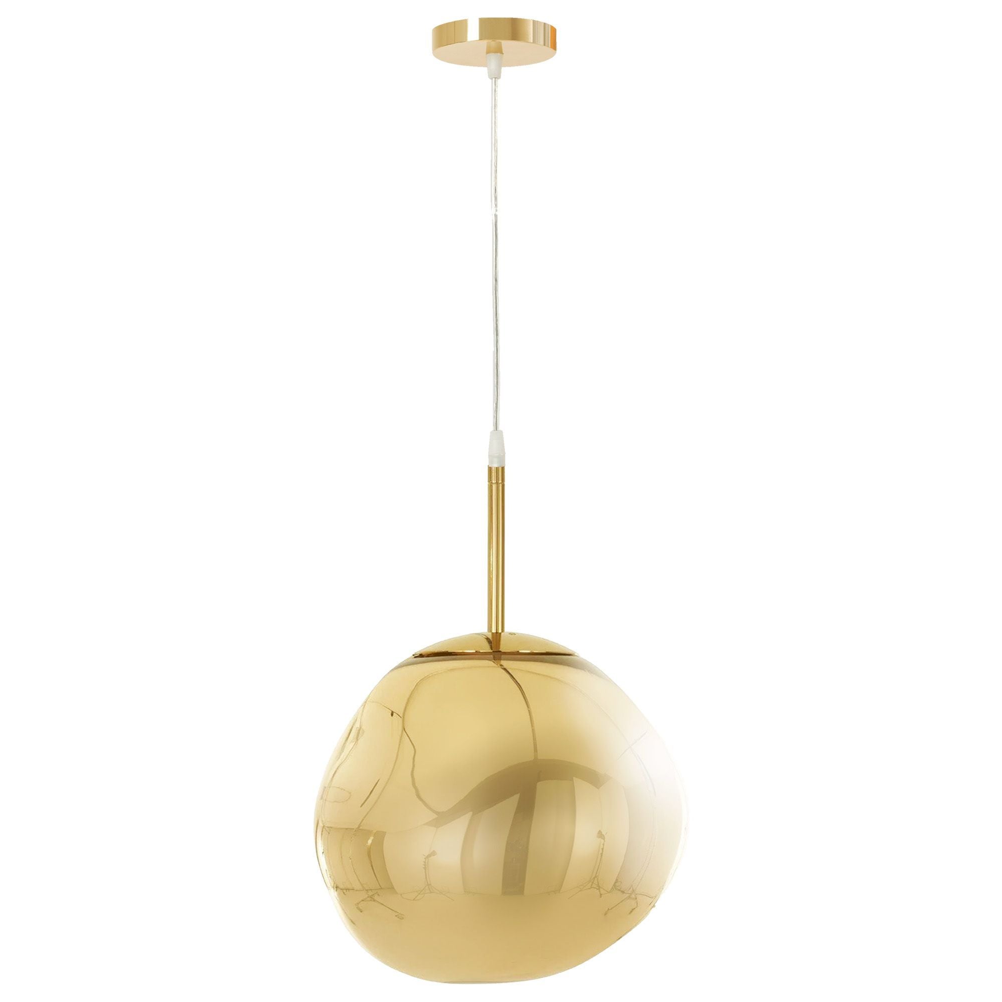 Lampada Da Soffitto Pensile Di Vetro Gold APP331-1CP