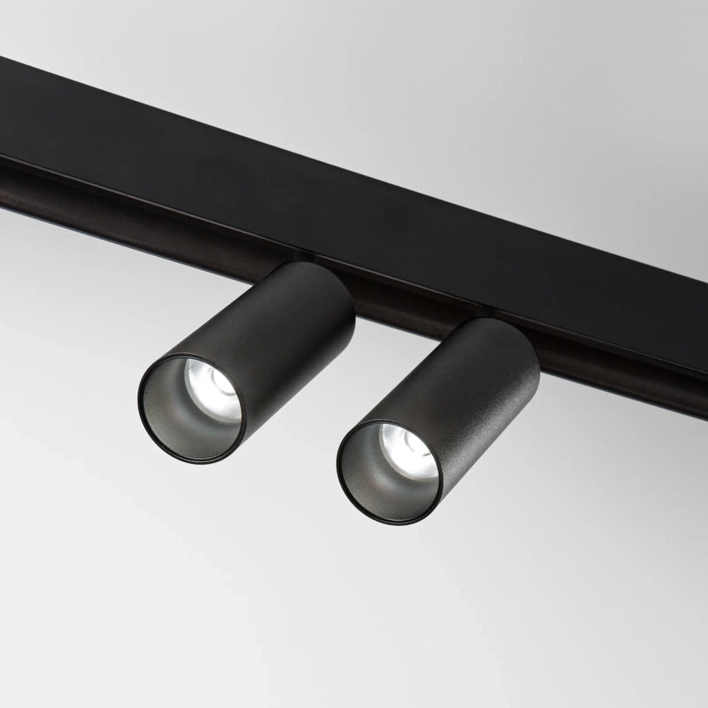 Faretto Tecnico Ego Spot Double 2 Luci Led Nero 16W Ip20