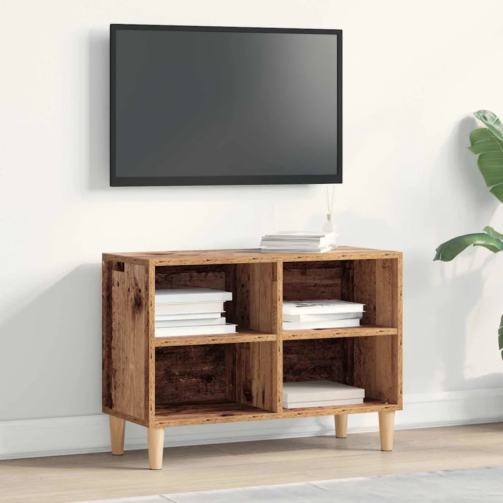 Mobile TV-Credenza per TV-Console TV Legno vecchio 69,5 x 30 x 50 cm Legno multistrato