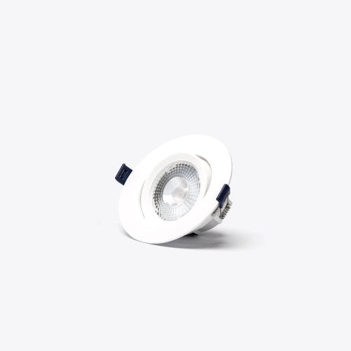 MINI DOWNLINGHT LED ORIENTABILE 12W ROTONDO BIANCO - BIANCO NATURALE