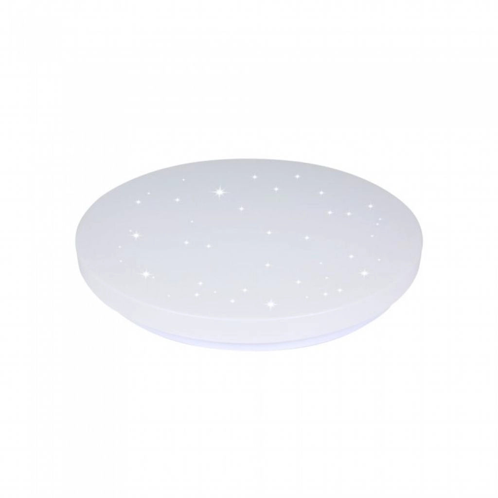V-TAC VT-8436 Plafoniera LED Rotonda 36W con Interruttore Cambia Colore 3 in 1 Effetto Stellato d: 480mm h: 65mm SKU 7608
