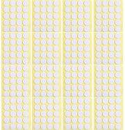 240 Stuks Sticker per Lont, Resistente al Calore, Sticker Doppio Faccia, 20 mm, Autoadesivi Ronde per Decorazione di Candelabri, Muro, Festa, Decorazione