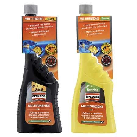 ADDITIVO MULTIFUNZIONE AREXONS Per motori diesel - 250 ml - AREXONS