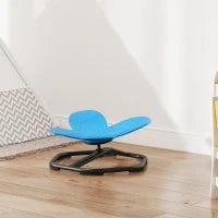 Seggiolino sensoriale per bambini, forma a farfalla, favorisce equilibrio e coordinazione, Plastica, Metallo, Blu