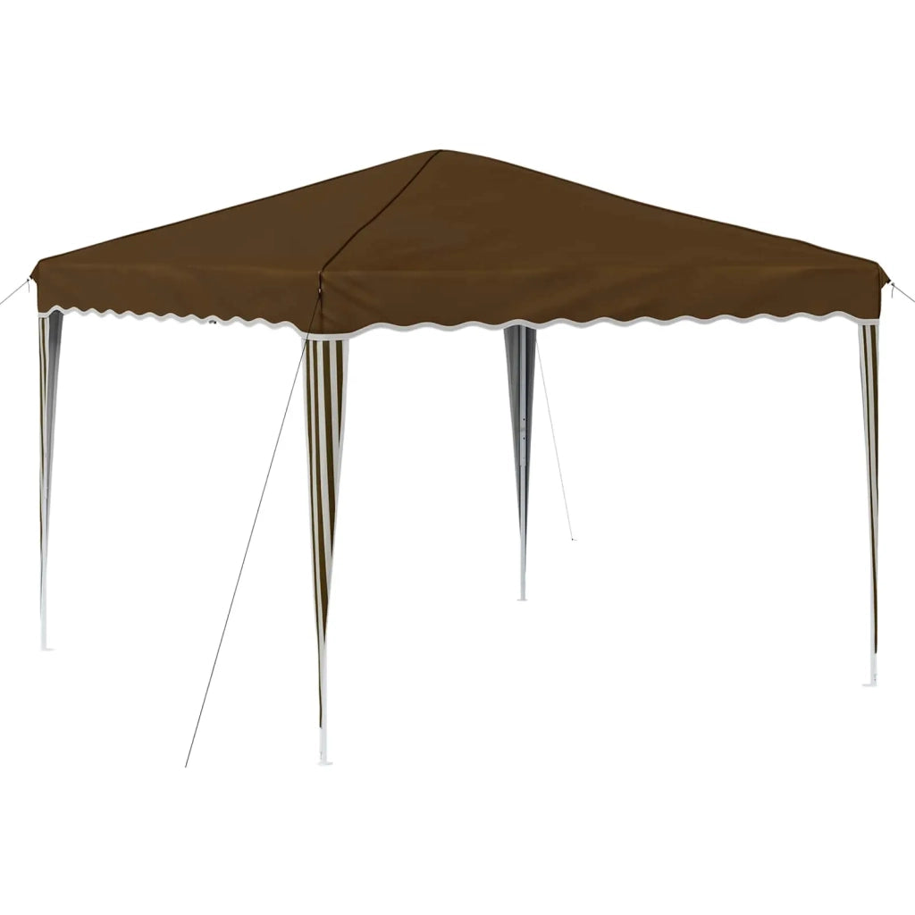 Tenda per feste a pop-up 288 x 288 x 245 cm Tortora