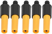 Spruzzatore per giardino a pistola alta pressione - 1/2 pollice connessione rapida - scarico d'acqua regolabile - 5 pezzi - materiale ABS