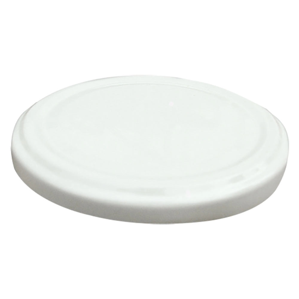 TAPPO PER VASO VETRO 'BOCCACCIO' ø mm 63 - cf. 100 pz bianco  - Senza Marca