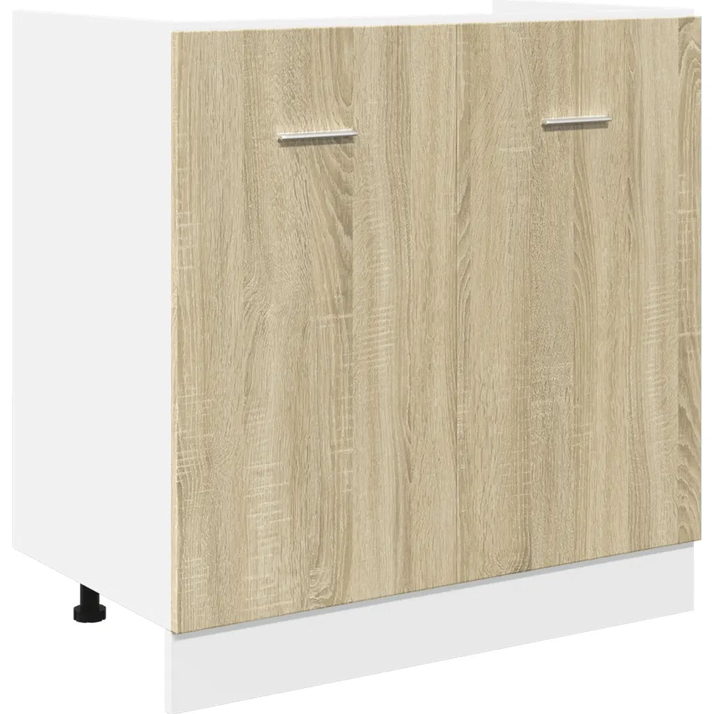 Set di Mobili Porta TV 4 pz | Armadietto TV | Mobile Porta TV Lyon Rovere Sonoma in Truciolato