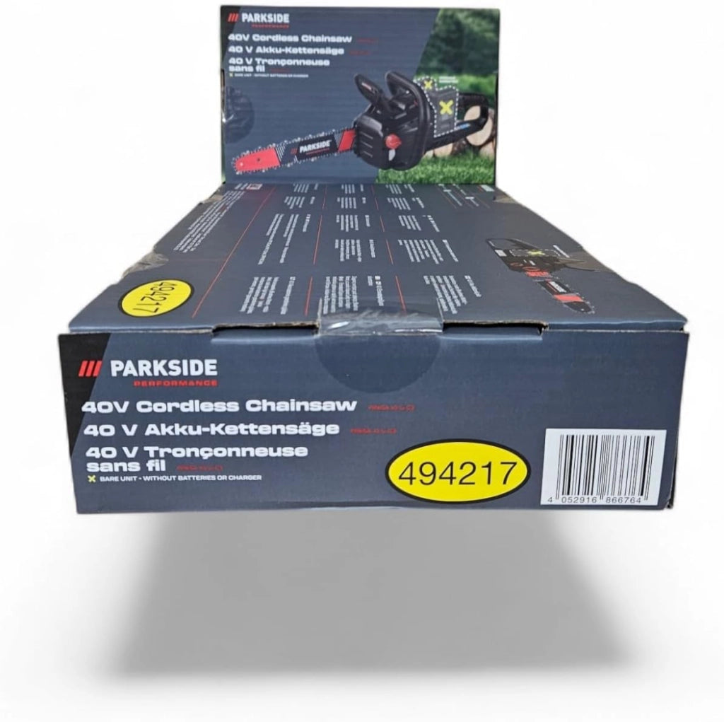 PARKSIDE PERFORMANCE® 40V Motosega a batteria »PPKSA 40 Li« senza batteria e caricatore