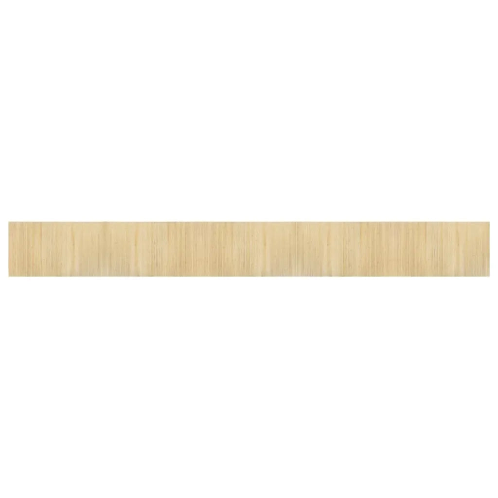 vidaXL Tappeto Rettangolare Natura Chiaro 60x500 cm in Bambù