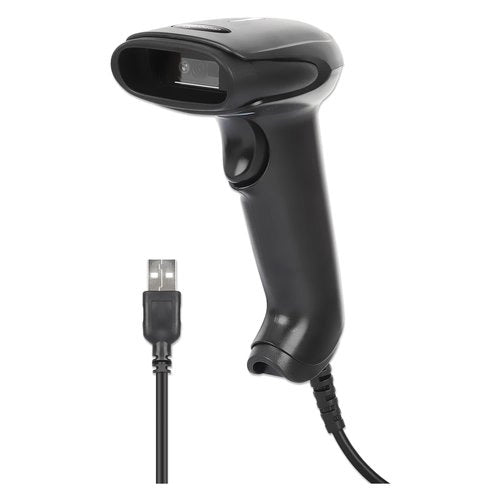 Manhattan 153997 lettore di codici a barre lettore di codici a barre portatile 1d/2d led nero