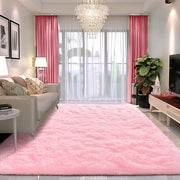 Tapijt alta densità 200x300 rosso, tappeto shaggy per salotto, tappeto morbido alta densità per salotto, tappeto alta densità, antiscivolo, tappeto moderno extra grande per camera da letto, camera dei bambini, comodino