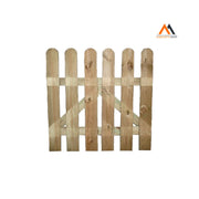CANCELLO IN LEGNO 'LAMELLE' cm. 100 x h.100 - 6 lamelle 15 x