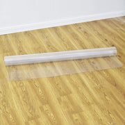 Tappeto salvapavimento ecologico PVC 120x150cm Tappetino protezione pavimenti per sedie da ufficio Semitrasparente-Tappetini