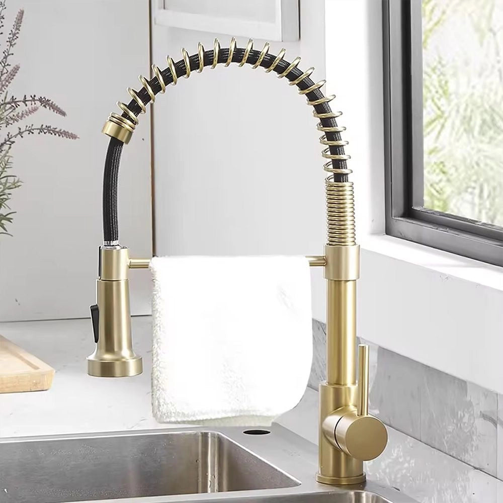 Rubinetto Da Cucina Rea Colin Brush Gold