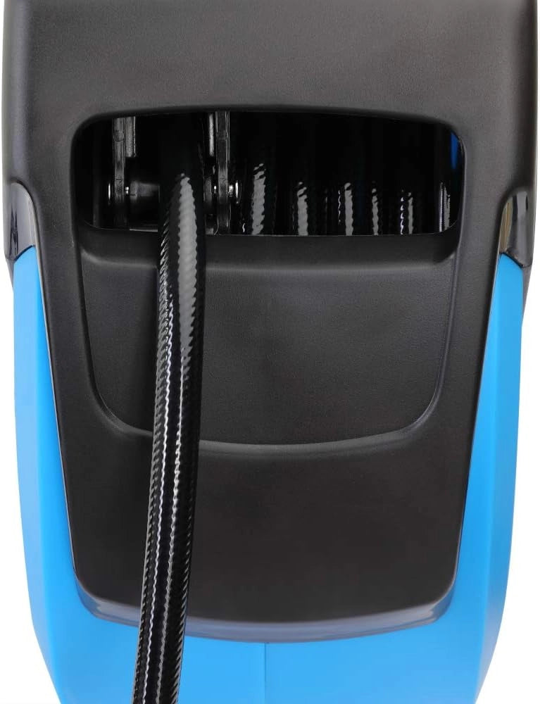 Avvolgitubo ad Aria Compressa Tubo 20m Attacco 1/4' Supporto a Parete Rotante 180° Bobina