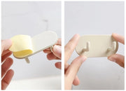 Maniglia per porta impermeabile - Maniglia posteriore per porta - Adesivo forte - Materiale mattonella - Ideale per bagno/cucina - Sicuro per bambini - Maniglia