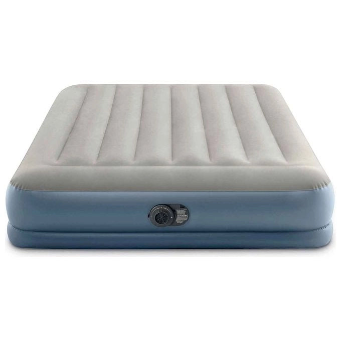 Intex 64118ND Materasso Dura-Beam Pillow Rest Mid-Rise Matrimoniale Autogonfiante 152x203x30 cm Matrimoniale Versione 2023