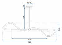 Lampada Led App856-cp Black