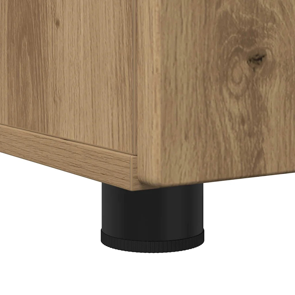 Mobile da Bagno con porta Rovere artigianale 61 x 35 x 64 cm