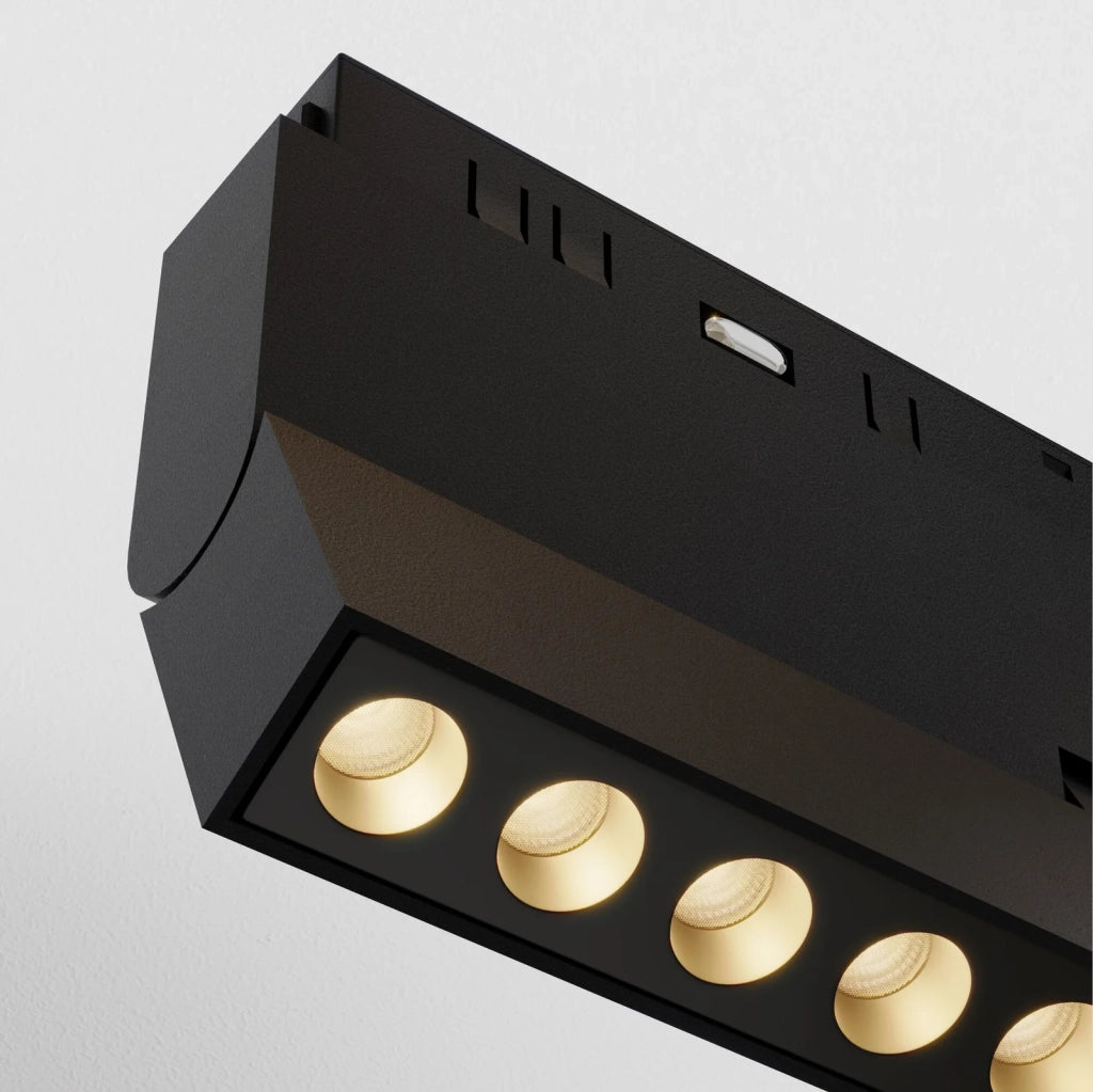 Maytoni Lampada da binario moderna Exility Points rot 1 luce LED integrato nero alluminio