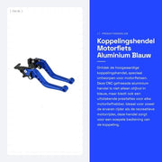 Hendel di accoppiamento universale in alluminio - Koppeling per moto - Hendel di freno - Universale - Leggero - Duraturo - Hendel per moto
