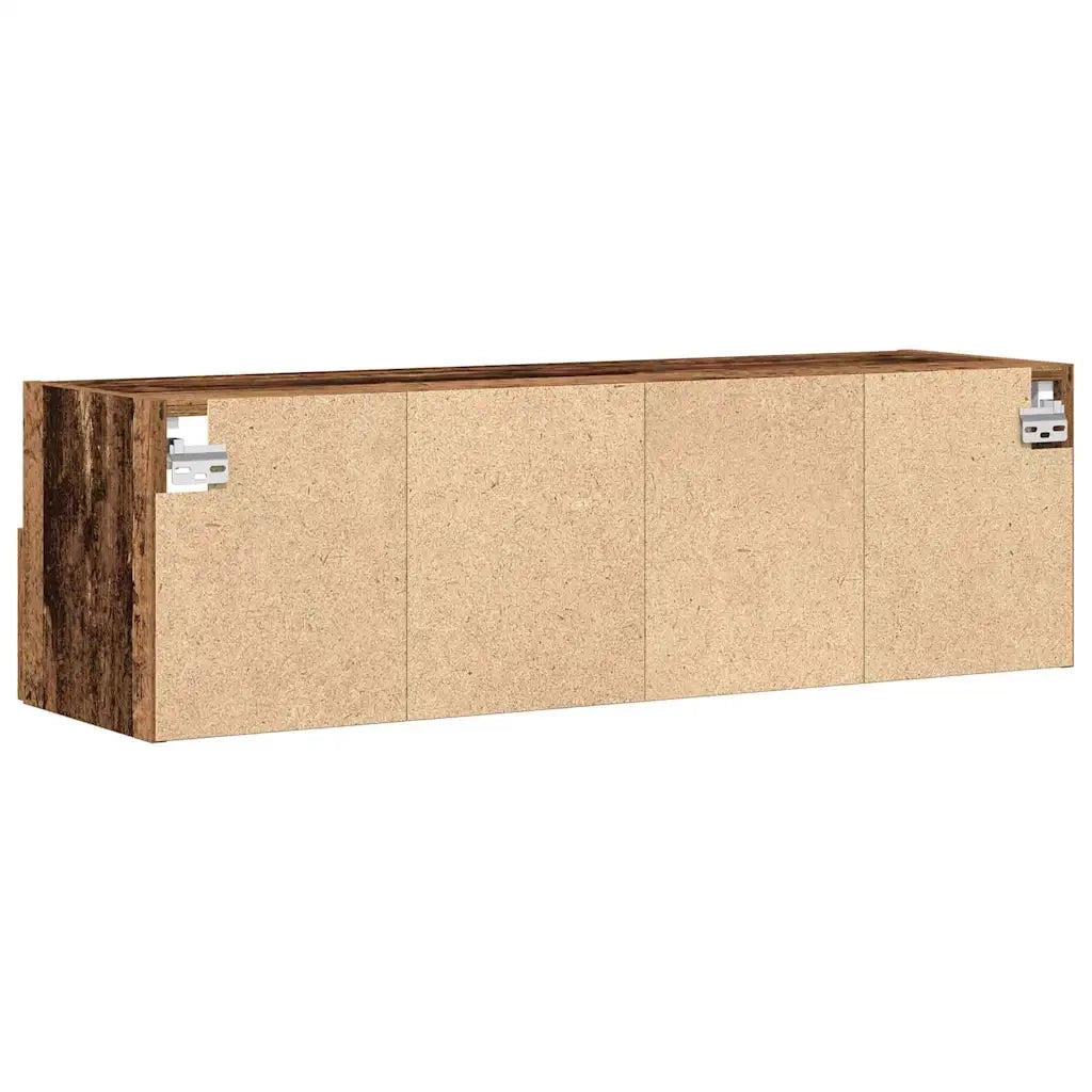 Mobile TV da parete Legno vecchio 100 x 30 x 30 cm 862188