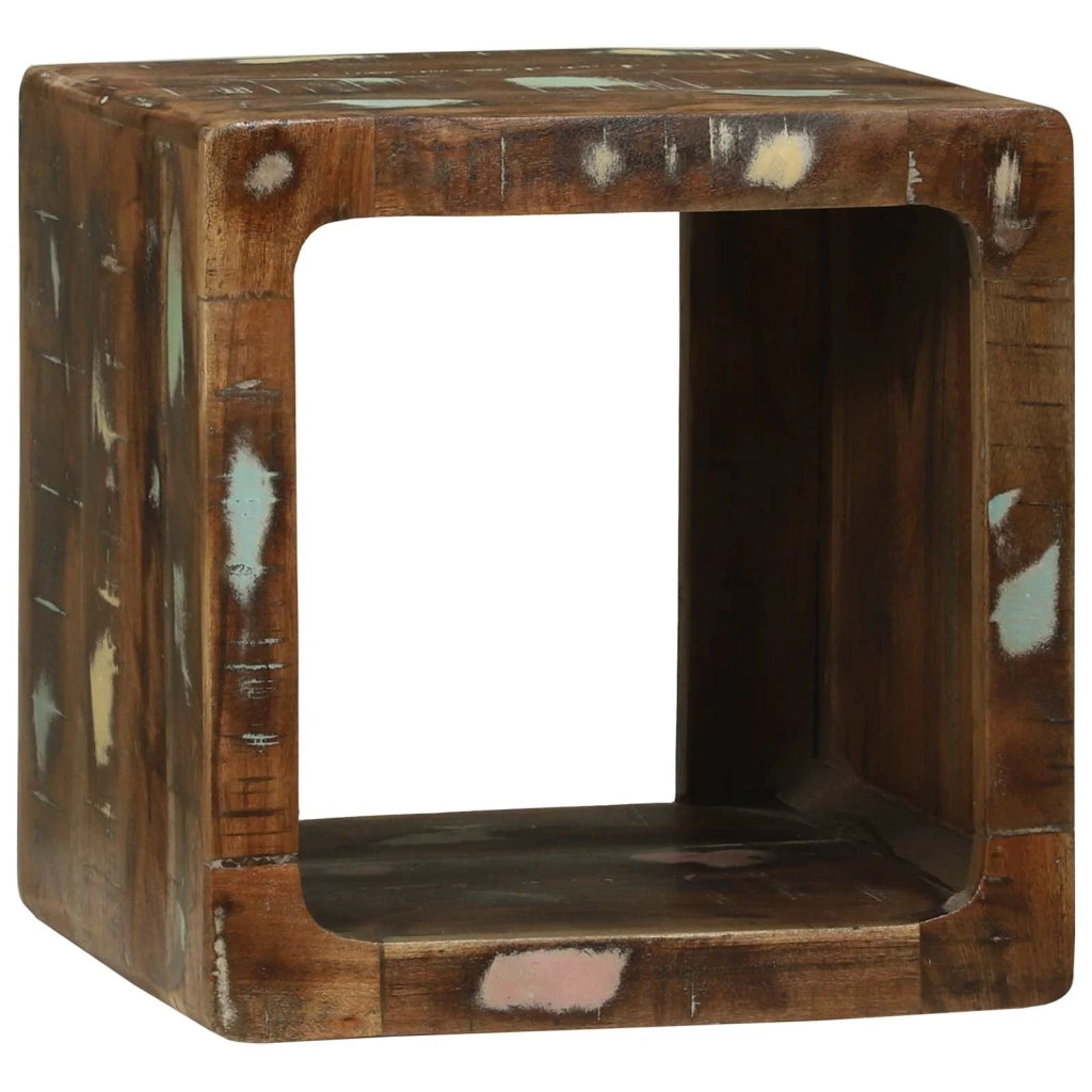 Unità TV 2 pcs Multicolore Legno Recuperato Massello 4104550