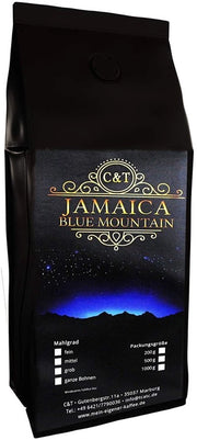Caffè in grani 100 g - Jamaica Blue Mountain - Grani interi - Origine unica - Rarità - Leggermente tostato - Caffè