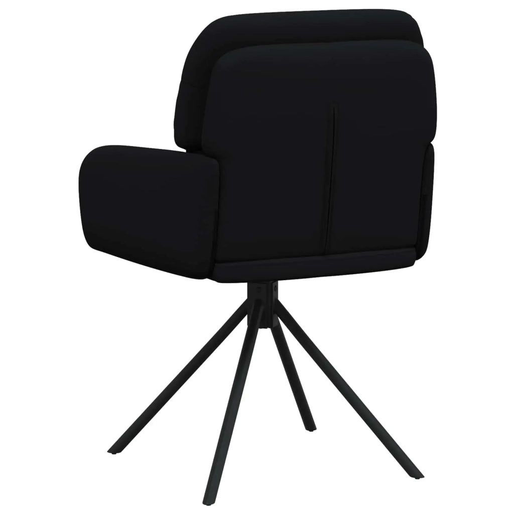 Sedie da pranzo girevoli 2 pcs Similpelle Nero 42034317