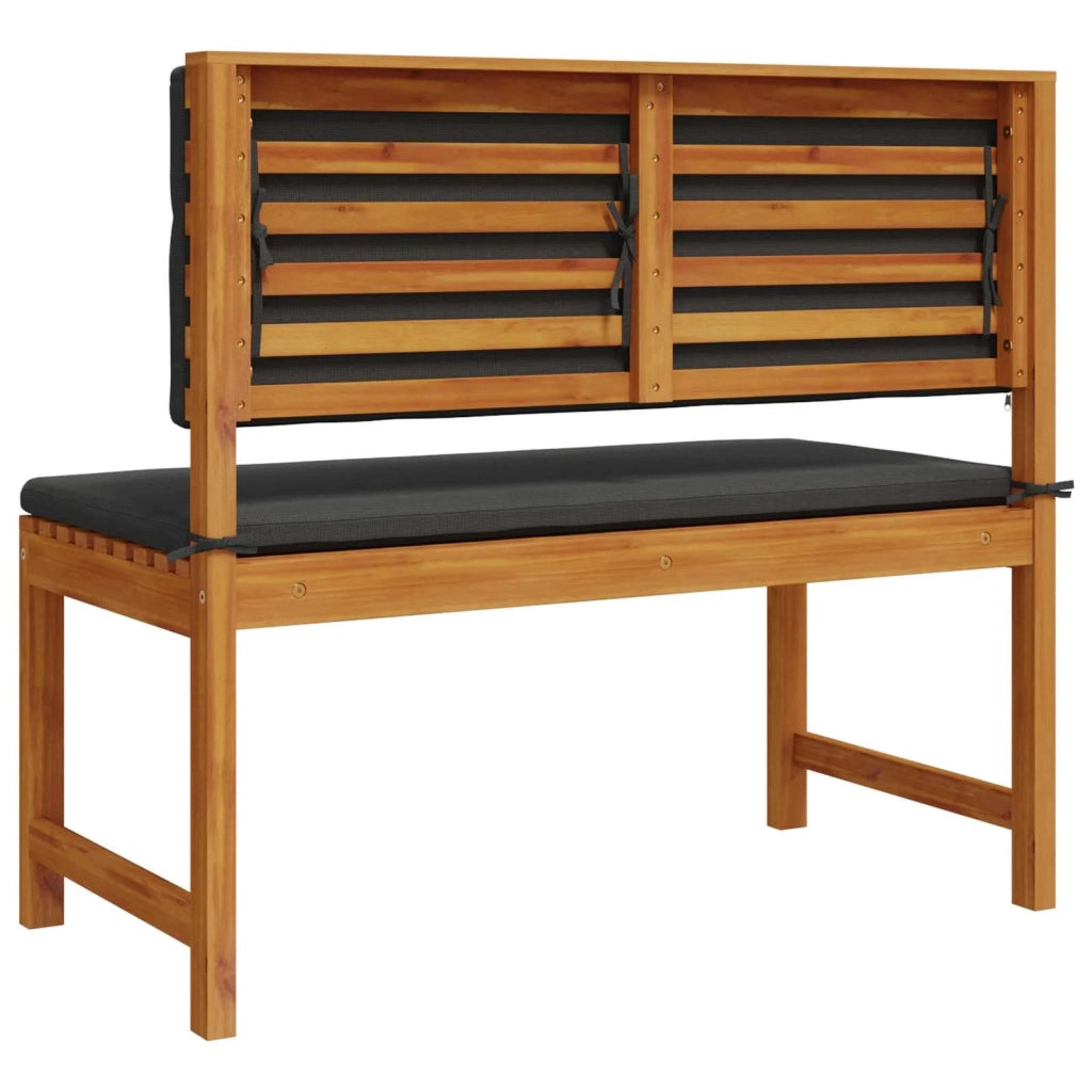 Sedia da Giardino con cuscino Marrone 100 x 50 x 91cm 4107153
