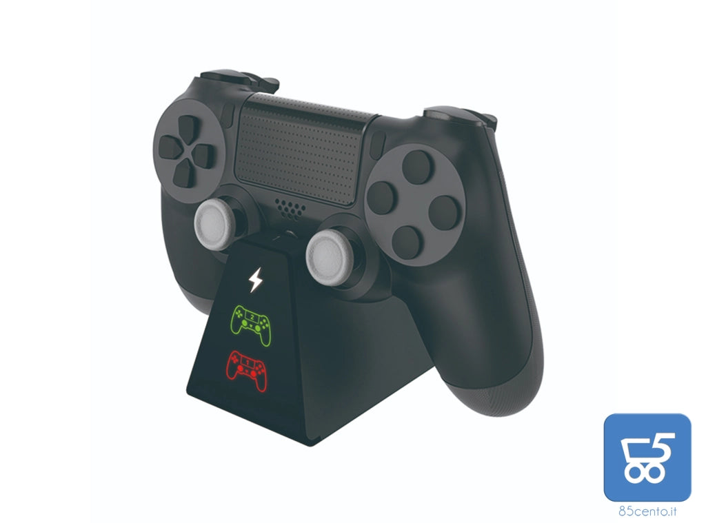 Base di Ricarica per Controller PS4 portatile dual dock station di ricarica Joystick non inclusi