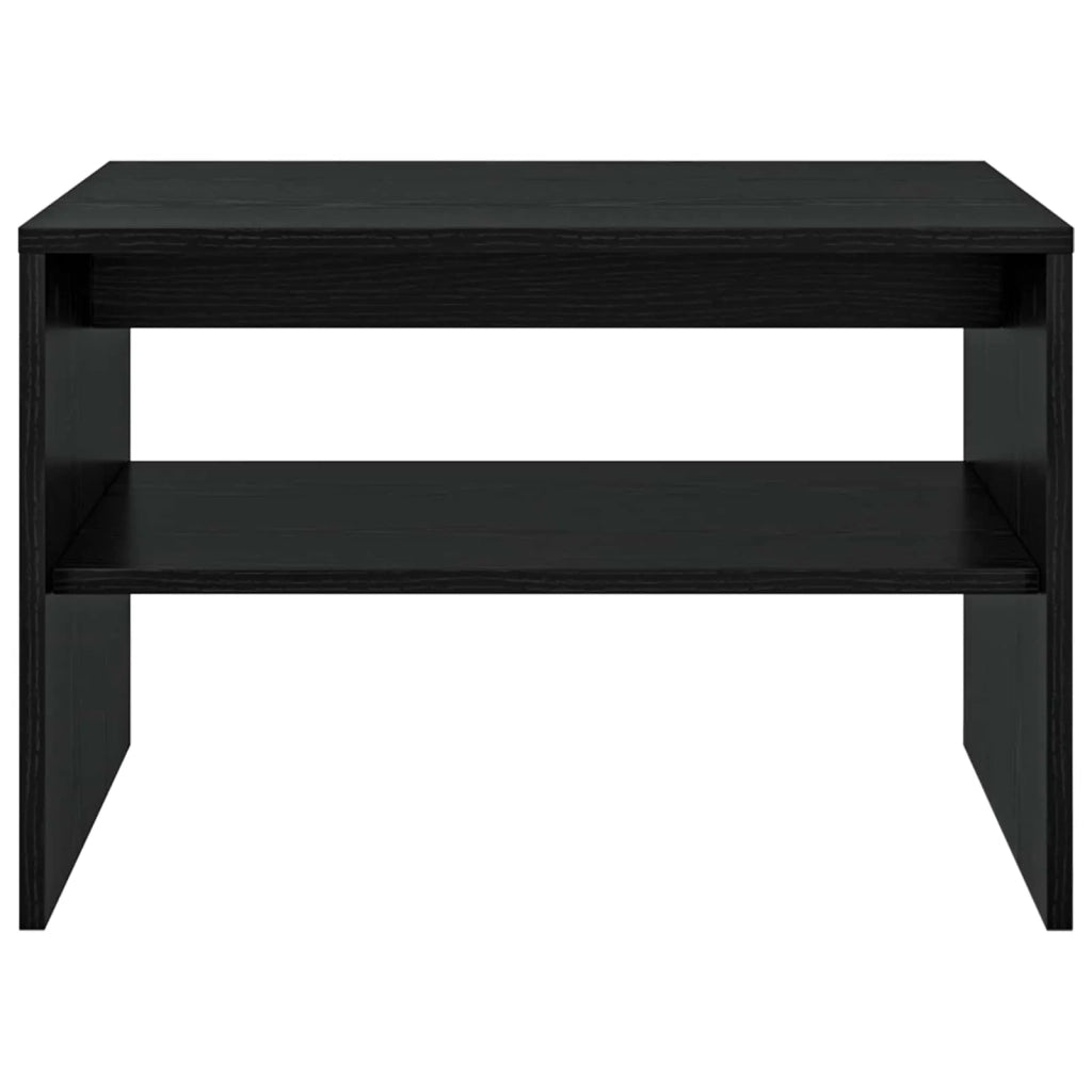 Tavolino da salotto Rovere Nero 60 x 50 x 40 cm 8000269