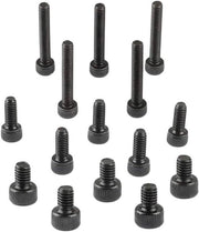 Assortimento di viti M4 zondate (15 pezzi, M4*8mm, M4*10mm, M4*22mm)