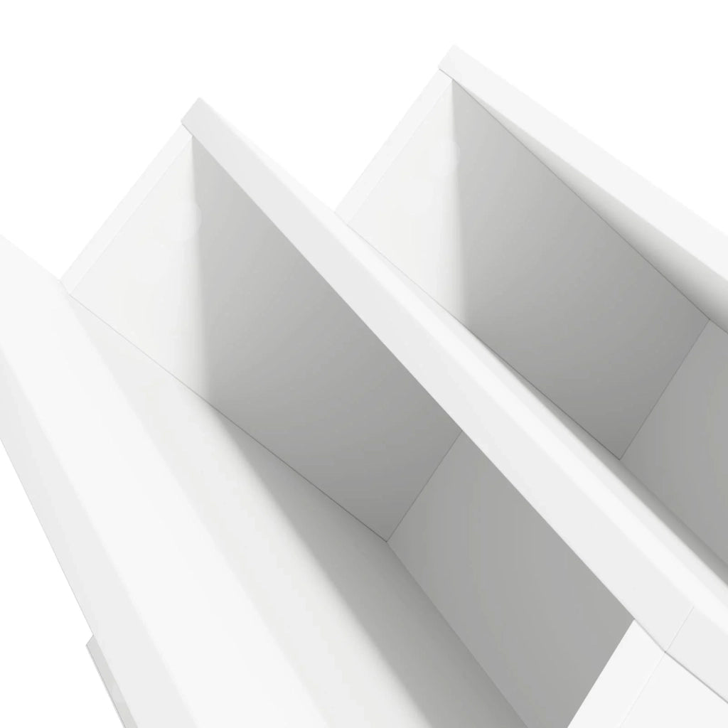Scaffale per riviste Bianco 90 x 53 x 28,5 cm Legno multistrato 890888