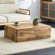 Tavolino da Caff¨¨ Rettangolare ¨C MINIMAL ¨C MDF, Effetto Legno, 90x50x30 cm