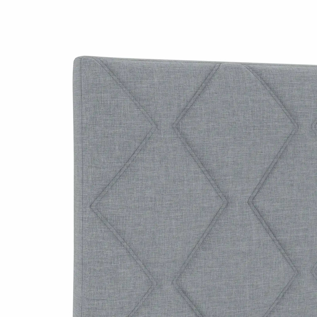 Letto con contenitore e materasso Grigio Chiaro 160 x 200 cm 3459576