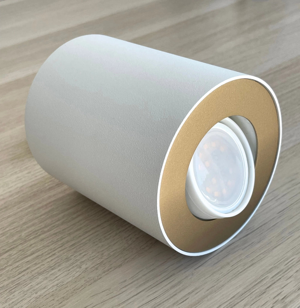 Nowodvorski spot soffitto regolabile SET 8896 bianco oro