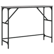 Tavolo Consolle | Tavolo d'Ingresso Grigio Sonoma 100x32x75 cm in Legno Multistrato