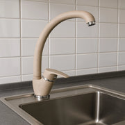 Ogomondo miscelatore oslo orientabile ottone colorato per lavello cucina *** finitura- avena 2, confezione 1