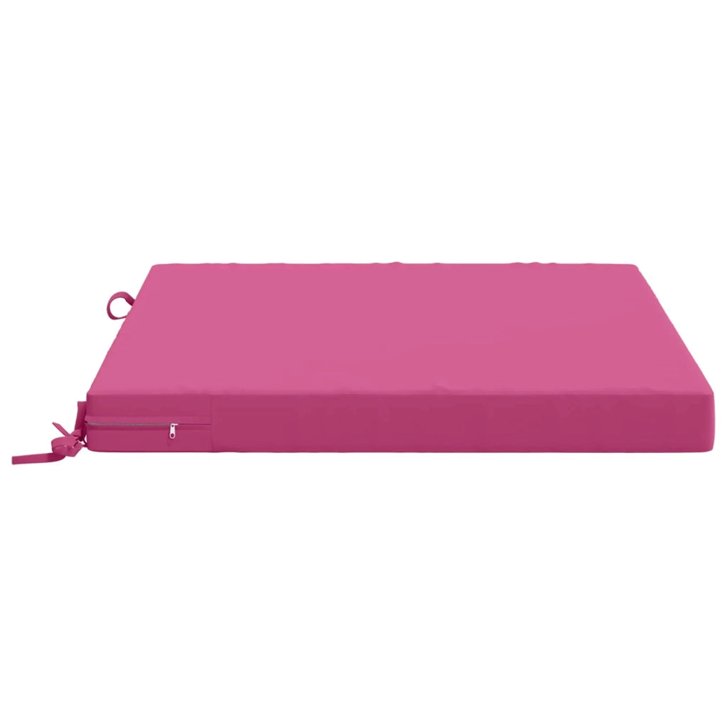 Cuscini per Sedia in 4 Pezzi SOEST 4 pz 100% Poliestere Rosa 945098