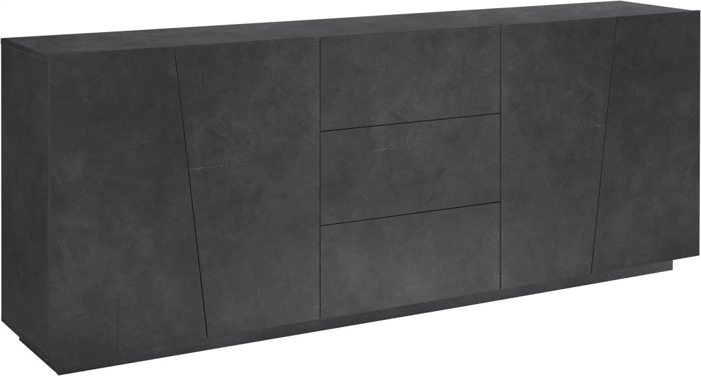 Mobile VEGA L 220 x H 86 x P 43 cm grigio ardesia